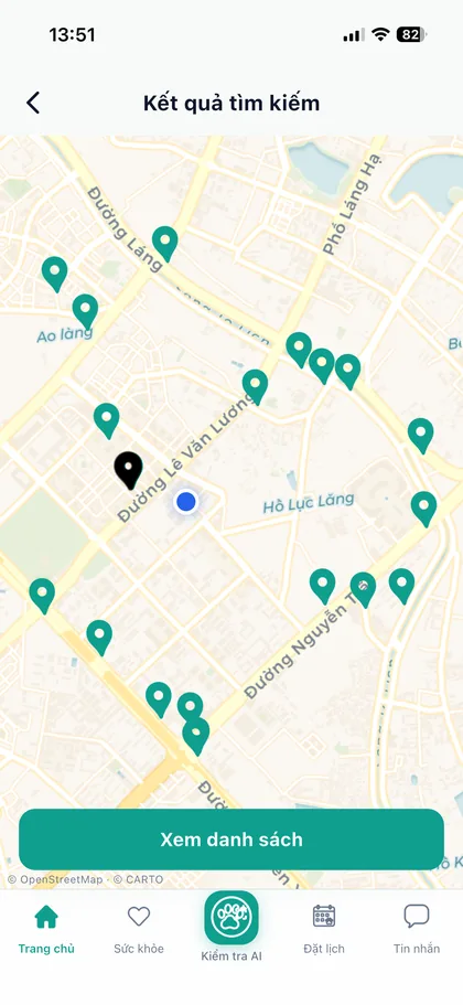 Tìm dịch vụ gần bạn
